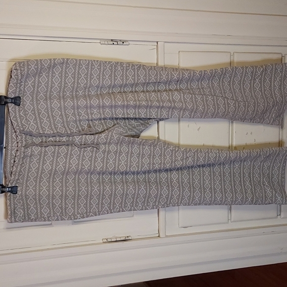 Old Navy Fair Isle Print Fleece Lounge Pant - Picture 1 of 7